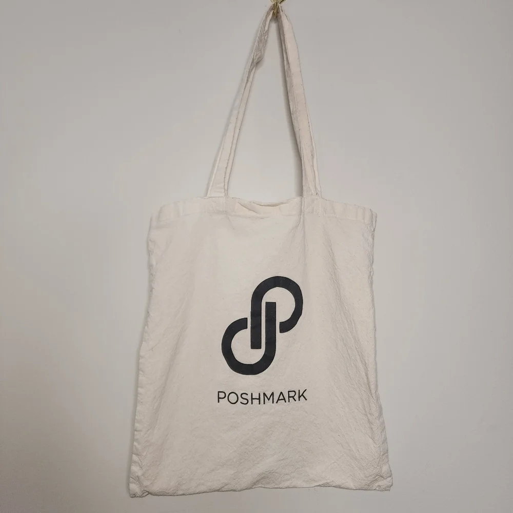Poshmark Cream‎ Tote Bag